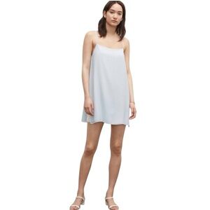 Club Monaco NEW Women’s Blue Silk Mini Cloud Dress - Size 6 - NWT